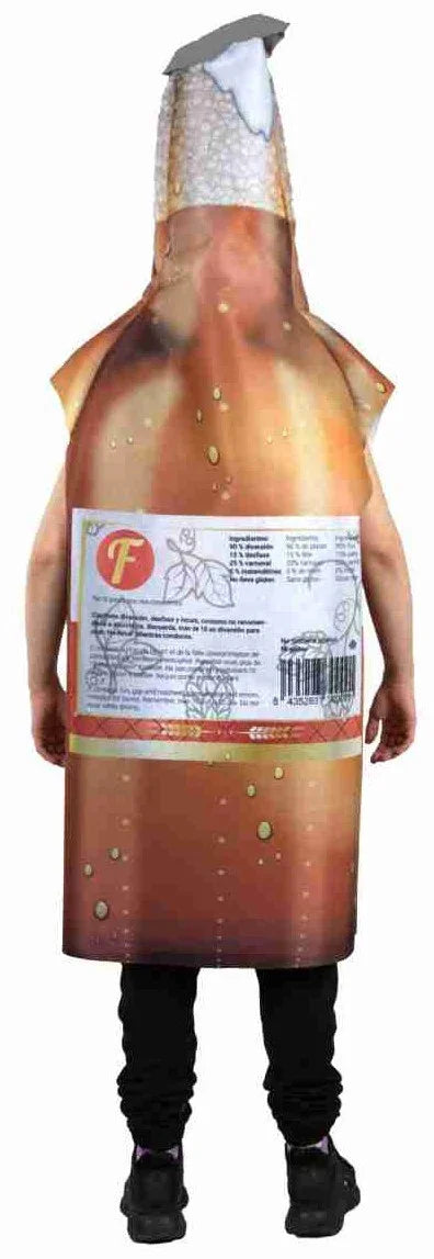 Disfraz de Botellín de Cerveza para Adulto Cerveza Fycar